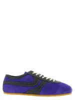 [Dries Van Noten] Dries Van Noten-Suede Sneakers Viola-Donna 39