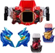 KAMEN RIDER REVICE DX BAIL DRIVER & DESTREAM DRIVER UNIT w/KONODO DRAGON VISTAMP