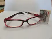 NEW with Tag - 2.75 Readers CVS Reading Glasses - Maroon Frames