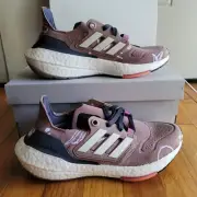 Adidas Women Ultraboost 22 GW6917 Running Sneakers Magic Mauve Purple Size 6.5
