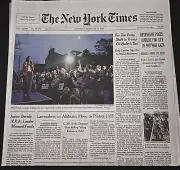 New York Times Newspaper February 24 2024 Jurors Decide NRA Leader Misused Fund