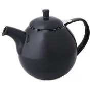 FORLIFE Curve Teapot with Infuser 45-Ounce Black Graphite