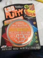 Lab Putty-Color Changing Putty (1 Putty Assorted) by JA-RU. Heat Sensitive...