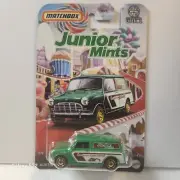 2024 Matchbox Austin Mini Van Junior Mints Green Candy Collectible Series 5/6