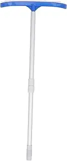 Toddmomy 1Set Portable Pool Cleaning Brush Aluminum Pool Brush with Extendable Pole for Cleaning of Swimming Pools Spas and Outdoor Surfaces