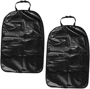 CIMAXIC Car Seat Back Protectors 2pcs Boys and Girls Kick Mats Kick Pad for Vehicle Seats