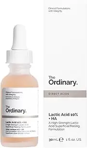 The Ordinary Peeling with Lactic Acid 10% + HA 2%, 30 ml