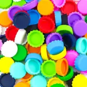 108 Pcs Reusable Silicone Rubber Beer Bottle Caps for Brewing Beer Soda Bottles