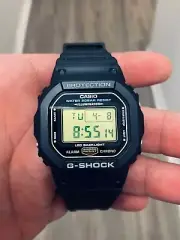 casio g-shock dw-5600 color screen mod Lime