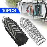 Quick Connect Trampoline Triangle Ring V-Rings High Strength Buckle Spring 10PCS