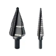Milwaukee 2-Pcs Step Drill Bit #9 (7/8" n' 1-1/8") w/ #1 (1/8" to 1/2" x 1/32")