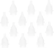 SECFOU Baby Snot Cleaner Kit 12pcs Silicone Nose Suction Tips Nasal for Newborns Toddlers with Safety Control