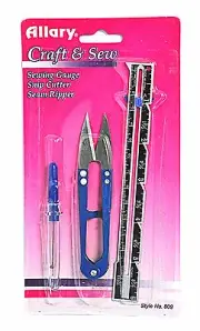 Allary's Sewing Gauge, Snip Cutter and Seam Ripper