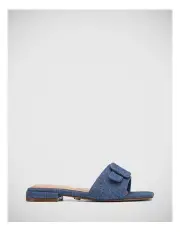 [Wittner] Enise Denim Slide in Ocean Blue