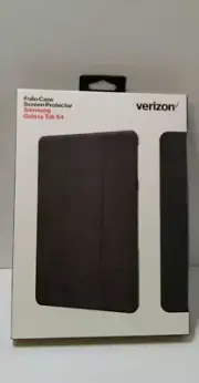 Verizon folio case screen protector samsung galaxy tab s4