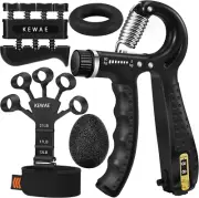 Grip Strength Trainer with Hand Grip Strengthener, Finger Exerciser, Hand Extens