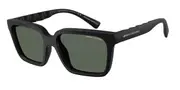 Armani Exchange AX4147SF Asian Fit 807871 Men's Sunglasses Black Size 56