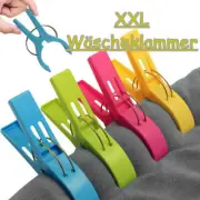 XXL bath towel clips 4/8x large clothespins towel clips bed sheet NEW