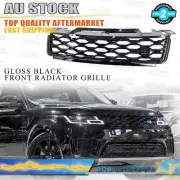 Black SVR Style Bumper Grille Grill for LAND ROVER Range Rover Sport 2018-2022 (for: Land Rover)
