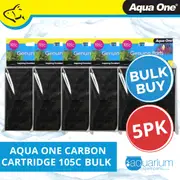 Aqua One EcoStyle 42/47 Carbon Cartridge 105c BULK BUY 5pk (25105c)