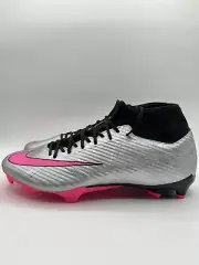 Nike Men’s Zoom Superfly 9 Acad FG Soccer Size 13 Pink Silver |FB8402-060|