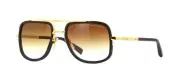 Dita MACH-S Yellow Gold Matte Black/Brown Shaded (DTS412-A-01) Sunglasses