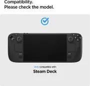 SPIGEN EZ Fit Glas.tR Anti-Glare Screen Protector Designed for Steam Deck OLED 2023 / LCD 2022 Slim