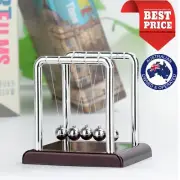 Newton's Cradle, Desk Ball Stress Toy, Decor Pendulum, Physics Science Ball, AU