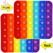 Fidget Toys Learning Educational Poppers Fidget Letter & Number Stress Relief AU