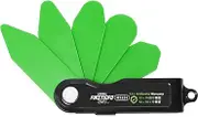 FIRSTINFO Patented 5-in-1 Folding Silicone Caulk Scraper Spatula Sealant Finishing Tool Smooth Caulk Tool