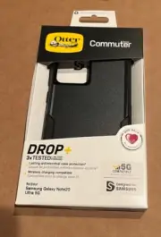OtterBox COMMUTER SERIES Case for Galaxy Note20 Ultra 5G - Black - NEW