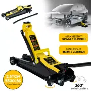 NEW 2.5 Ton Hydraulic Floor Jack Trolley Four Wheels Drive Quick Lift 85-385mm