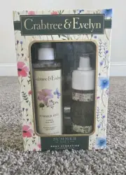 Crabtree & Evelyn Summer Hill Soothing Body Hydration Essentials Gift Set