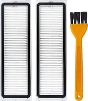 [YBVABE] Filter for Dreame D9 / D9 Max / D9 Pro / D10s / D10s Pro / L10 Pro Robots Vacuum Cleaner Parts Replacement Hepa Filter Accessories, Easy to Change & Clean, Pack of 2 Filter and Cleaning Tool