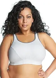 [GODDESS] Women's Plus Size Wireless Soft Cup Sports Bra
