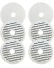 6 Pack Mop Pads for Bisell 3764 and 37643 SpinWave+ Vac Cordless All-in-One