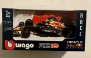 2022 BBurago Oracle Red Bull 1:43 diecast race car- Verstappen and Perez