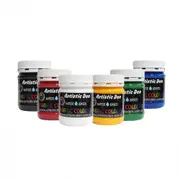 6 x 250ml Fabric Paints Primary Colors