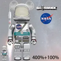 在飛比找PChome24h購物優惠-庫柏力克熊 Be@rbrick 太空人 PROJECT ME