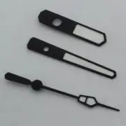 Black Trim Second Hand Watch Hands Compatible with NH35 NH36 7S26 7S36 4R35 Move