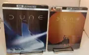 Dune 1 + 2 4K UHD Steelbook - EU IMPORT - NEW - Box Shipping with Tracking