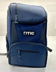 RTIC 15 Can Lightweight Backpack Insulated Cooler Storage Pockets - Black