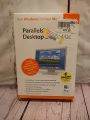 PARALLELS DESKTOP 3.0 For MAC - Run Windows On MAC - NEW in SEALED BOX