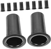ULTECHNOVO 10pcs Speaker Port Tube for Subwoofer Box Durable Air Vent for Enhanced Bass Response Easy Installation for Home Theater and DIY Audio Systems