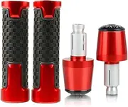 Motorbike Grips For CB500 1994 1995 1996 CB 500 cb500 cb 500 7/8"22mm Motorcycle handlebar handles grips ends hand bar grip end CNC aluminum Handlebar Handle Grips Ends