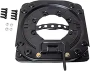 RV Swivel Seat Base Seat Plate Seat Base RV Seat Conversion Turntable Base for Most Boat Engineering Vehicles Buses