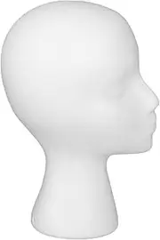 Ysyqkn Foam Mannequin Head Display Stand Female Head Display Stand Foam Wigs Holder for Headset