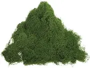 100g Pack of Artificial Moss for Crafts Realistic Moss Lawn for Use Plant Pot Filler