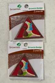 Girl Scouts Brownie Making Games Badge Earned Award