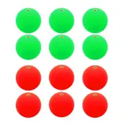 Fishing Bobber 30mm/1.2 Inch Dia 12 Pack Slip Foam Floats Buoy Rig Stoppers f...